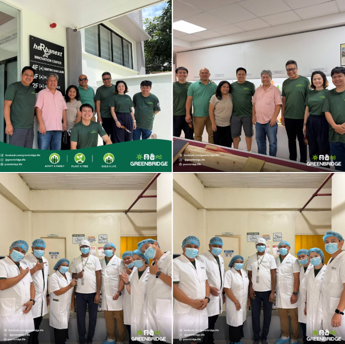 The GreenBridge Philippines team traveled to Negros Occidental to visit Herbanext Laboratories, Inc